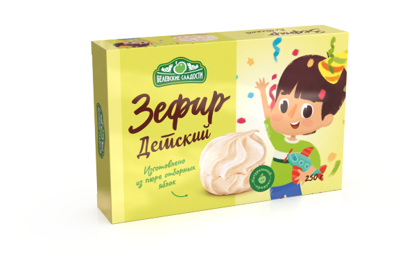 №2 Зефир белевский "Детский" 250г в Верхней Салде