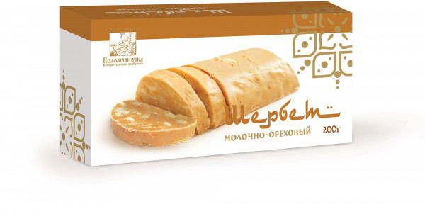 №1 Шербет МОЛОЧНО-ОРЕХОВЫЙ, 200г в Верхней Салде