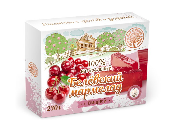 №2 Мармелад белевский "Вишня" 230г в Верхней Салде