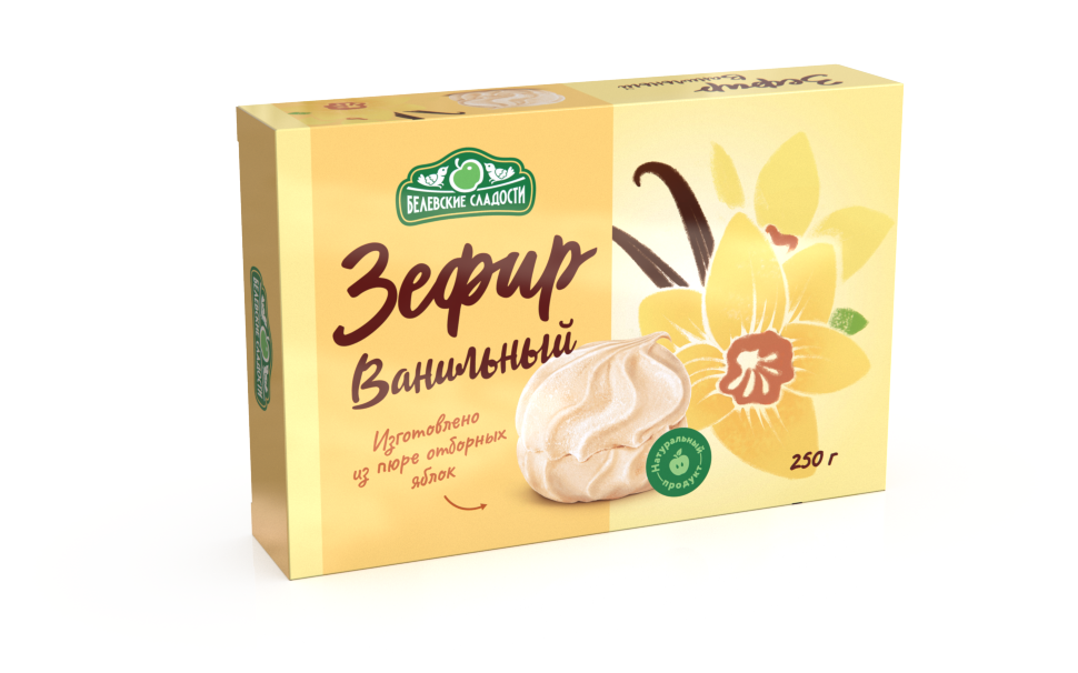  Зефир белевский "Ванильный" 250г в Верхней Салде